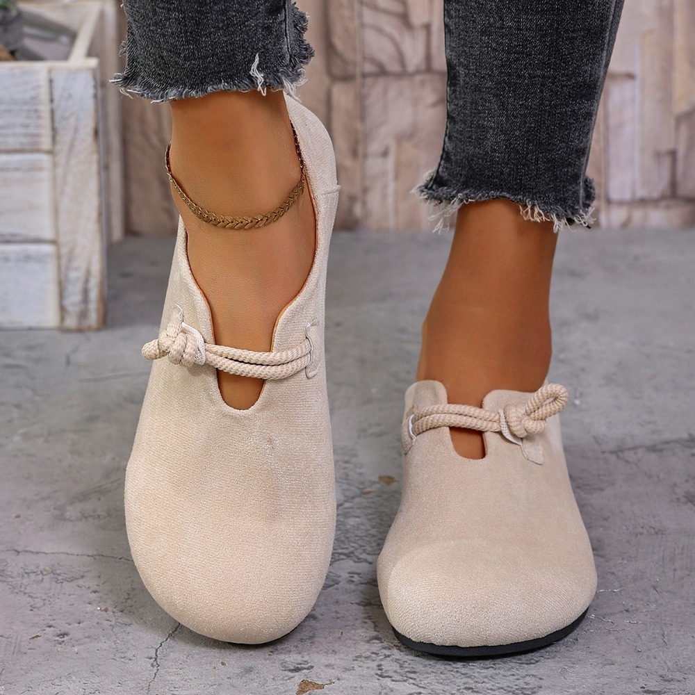 Women'S Shoes - Sepatu Loafer Wanita, Model Ujung Bulat,