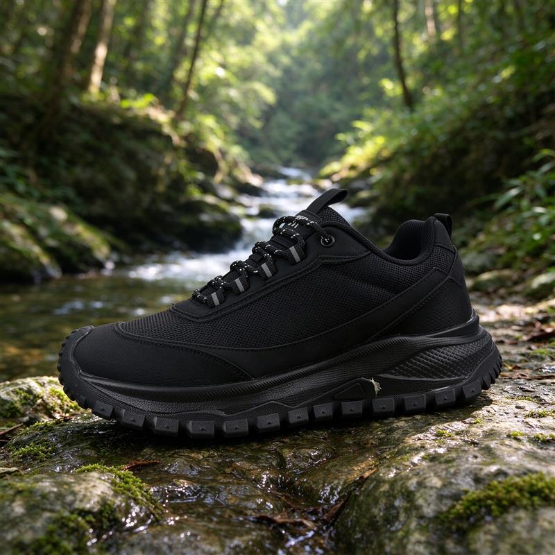 Anti Slip Trail Running Sneakers - Sepatu Lari Mewah Terbaru 2026 untuk