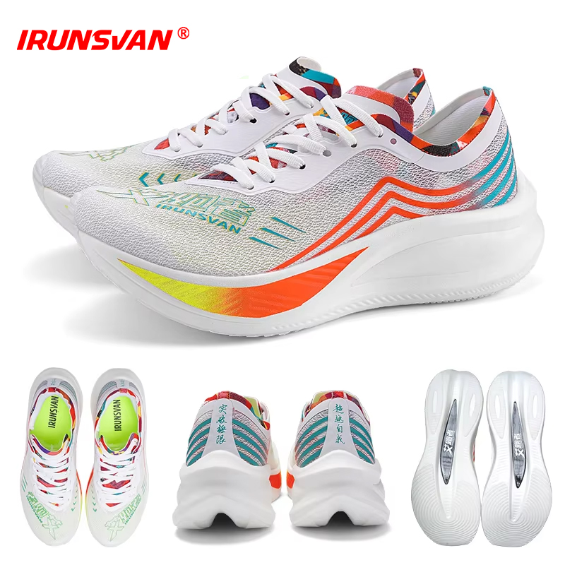 IRUNSVAN Sepatu Lari Lembaran  - Reflective Night Running Shoes ulasan dan harga