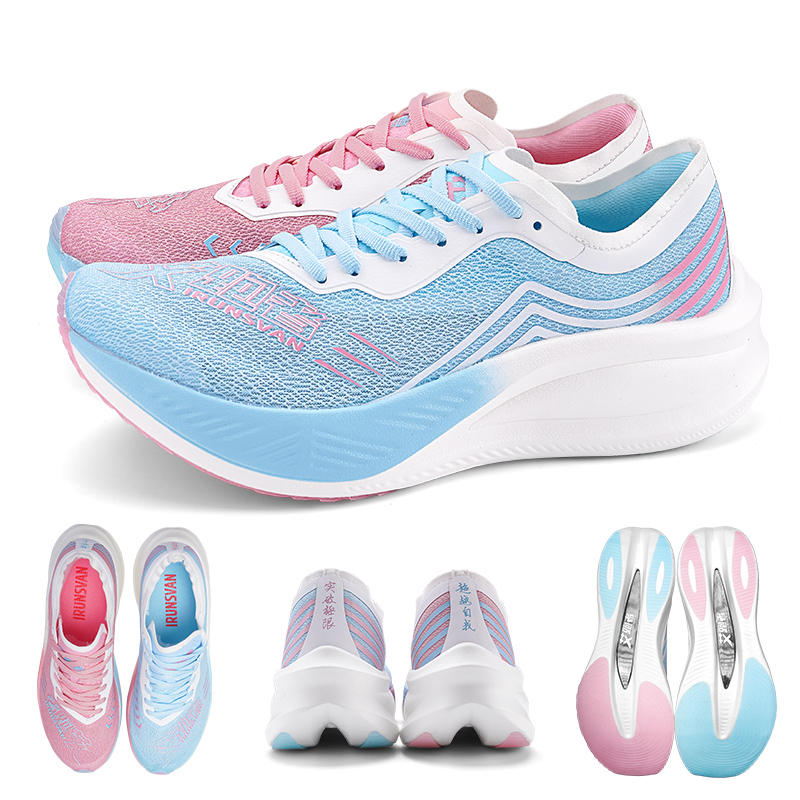 IRUNSVAN Sepatu Lari Lembaran  - Reflective Night Running Shoes ulasan dan harga