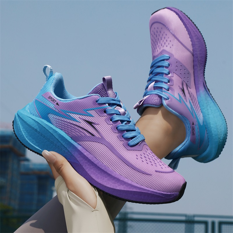 Sepatu Lari Pria untuk Maraton - Breathable Mesh Athletic Shoes ulasan dan harga