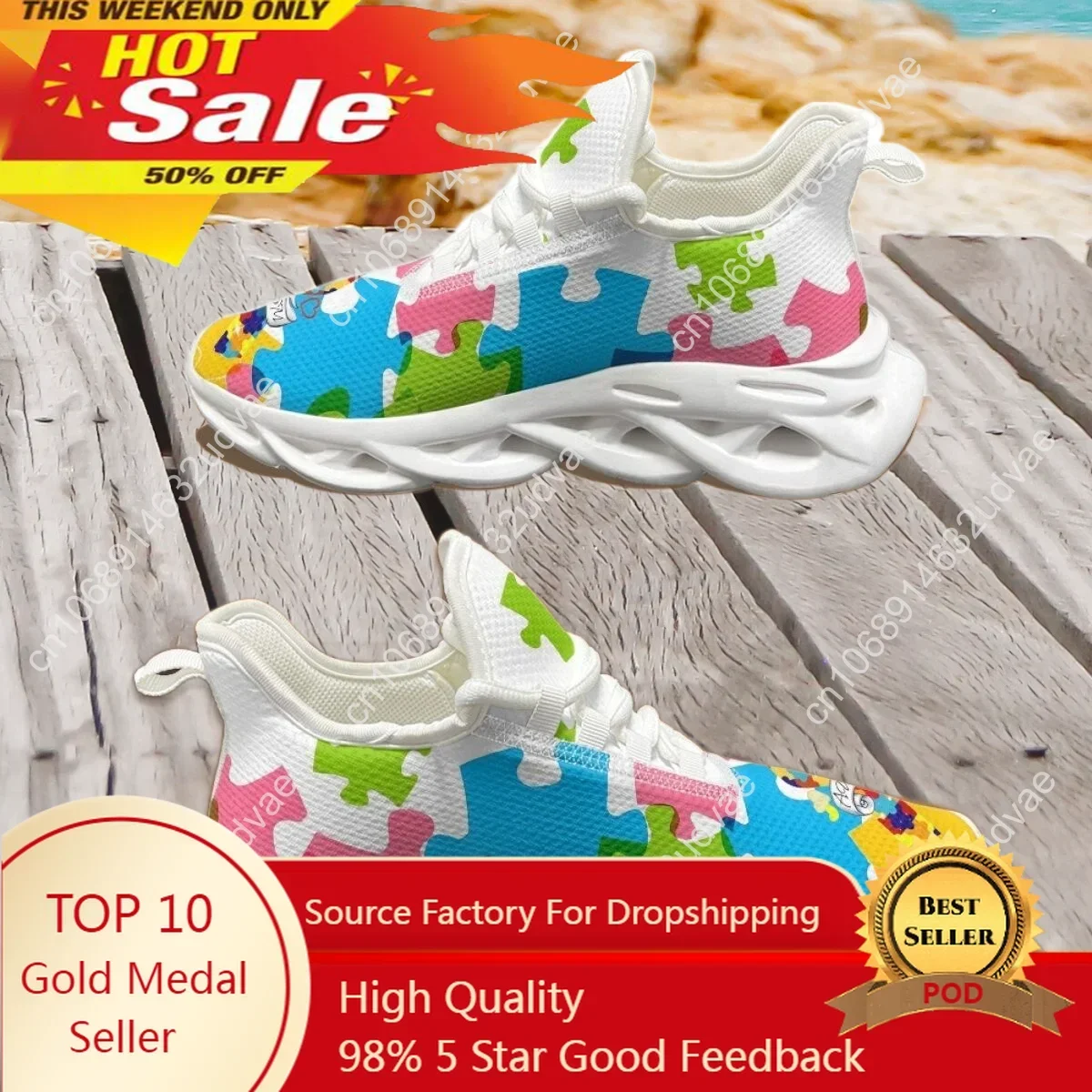 Sepatu Olahraga Kesadaran Auti - Running Shoes ulasan dan harga