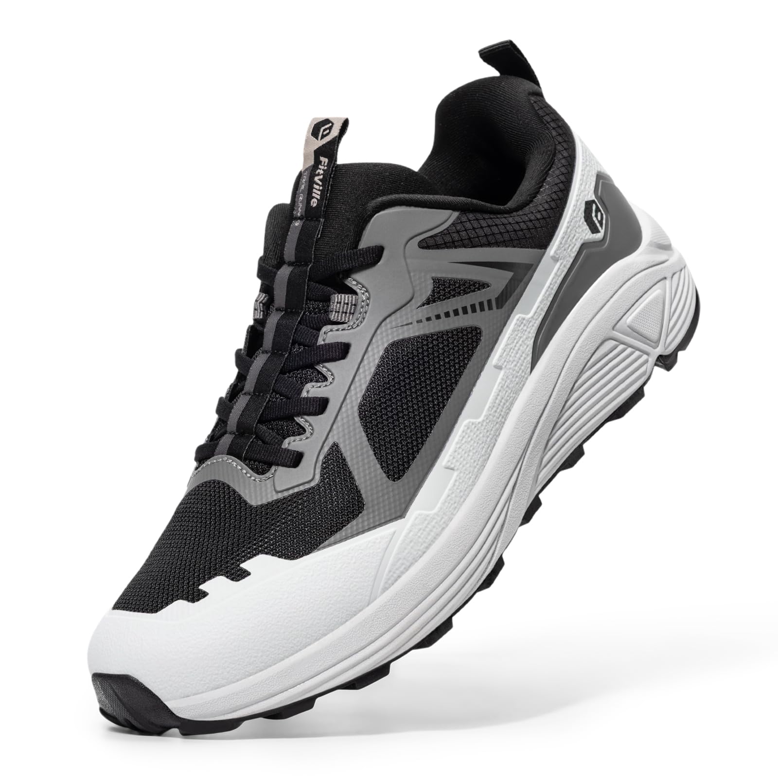 Sepatu Lari Trail FitVille unt - Anti Slip Trail Running Sneakers ulasan dan harga