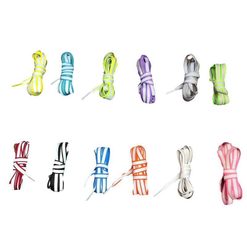 Tali Sepatu Reflektif Dua Sisi - Reflective Night Running Shoes ulasan dan harga